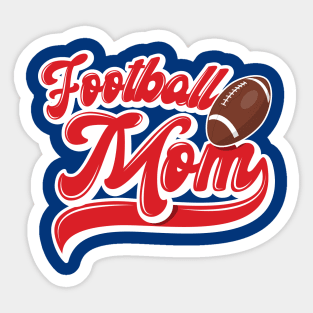 Football Mom Sticker